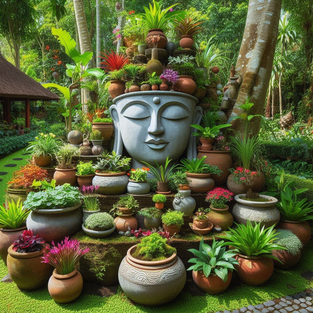 Creative Ways to Use Potted Plants in Your Garden