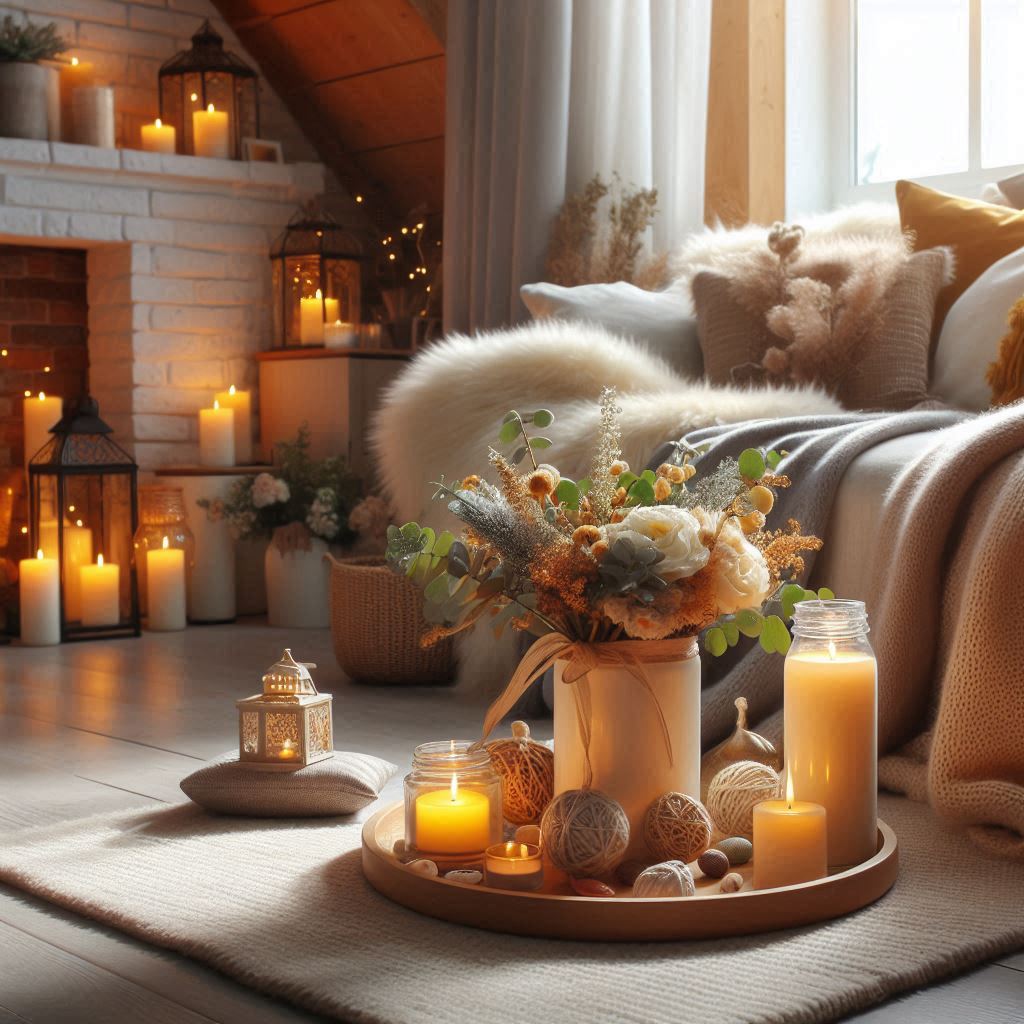 Decorating with Scented Candles for a Cozy and Inviting Room