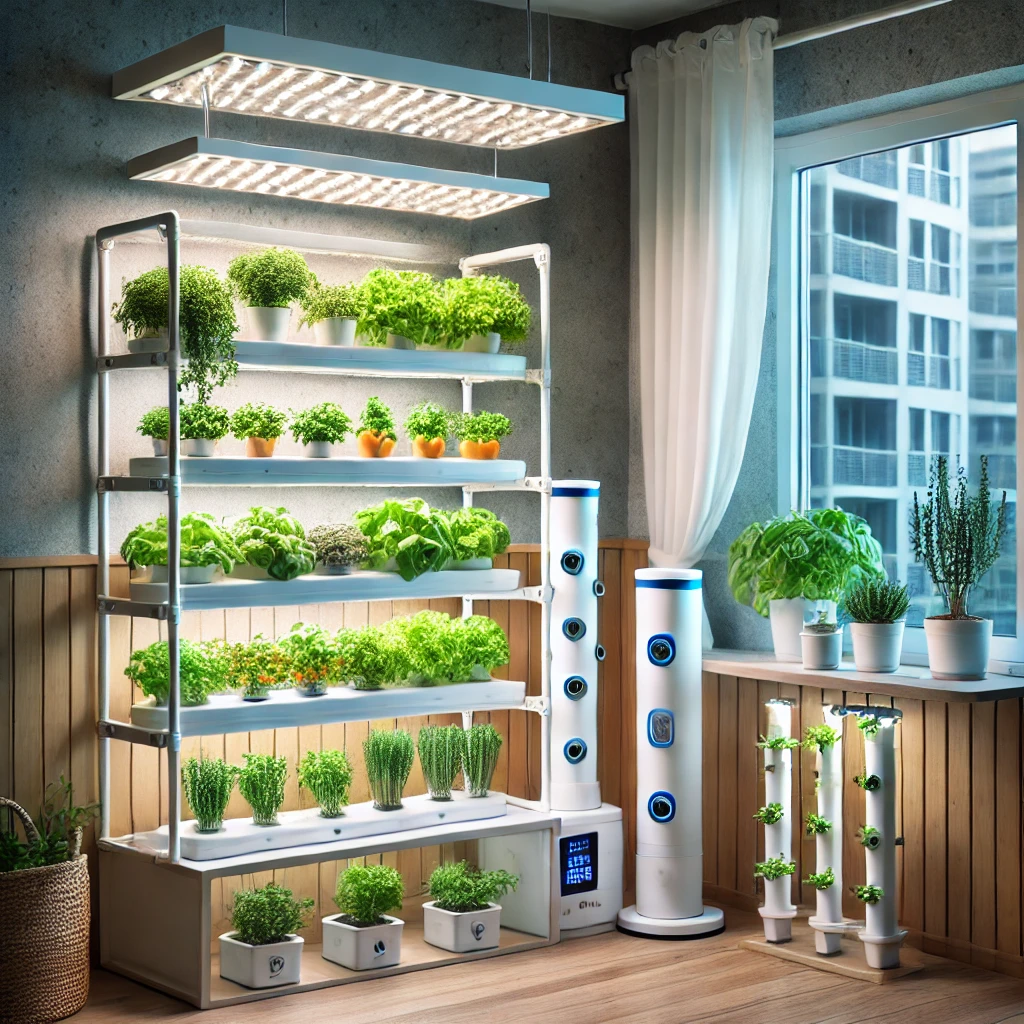 Hydroponic Gardening Solutions for Apartment Living