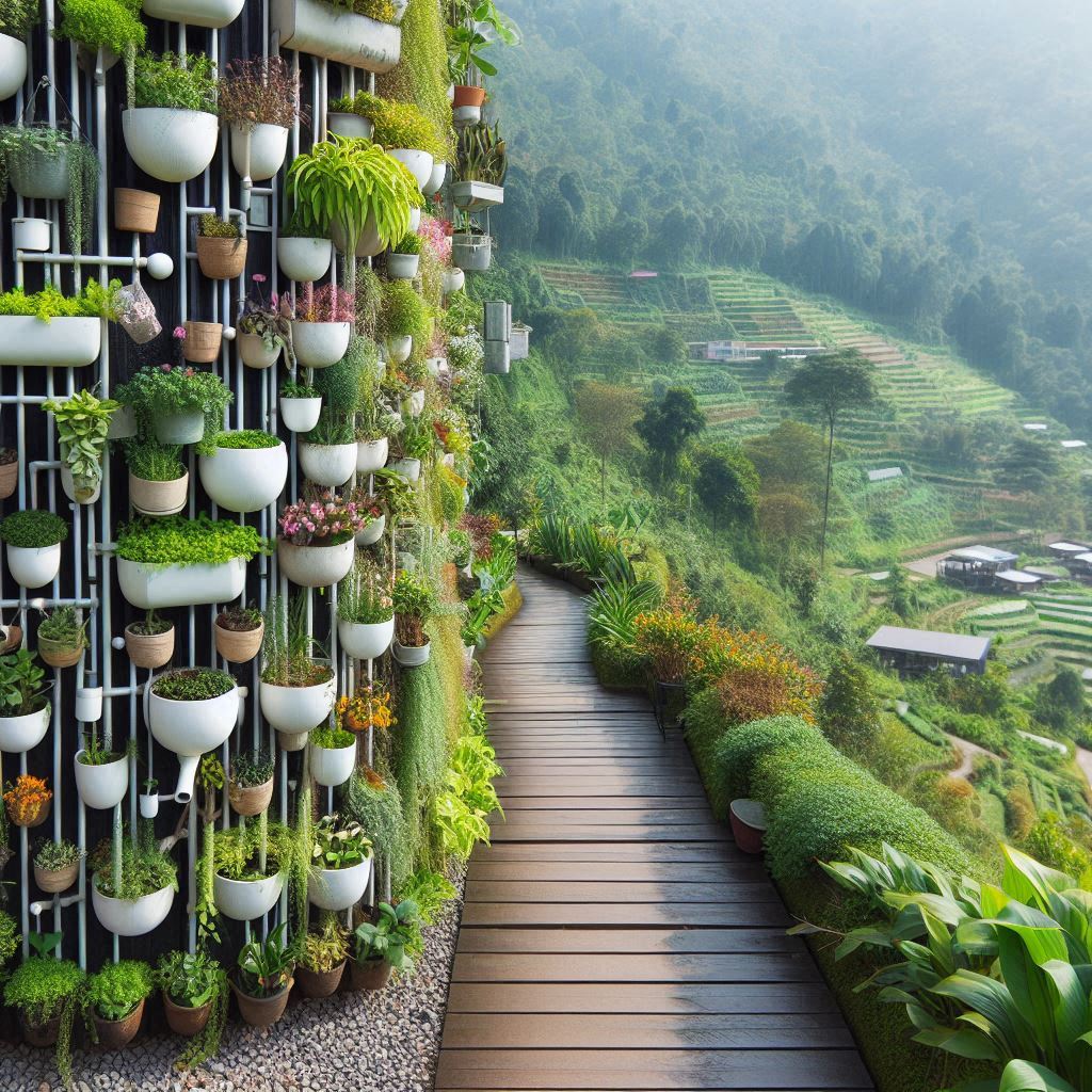 Using Vertical Gardening to Save Space in Your Garden